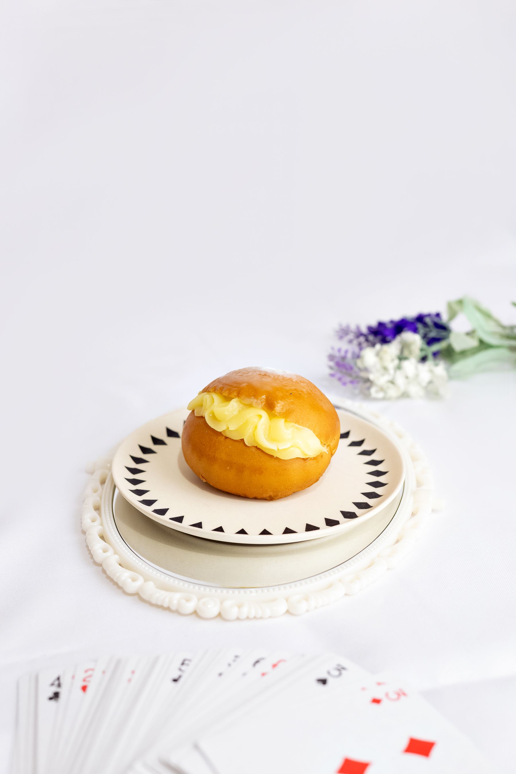 Bollo de crema artesanal de Belieta